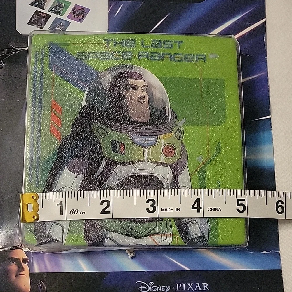 NEW Disney Pixar Buzz Lightyear Anti-Slip Safety Tub Treads - Set of 5 Designs